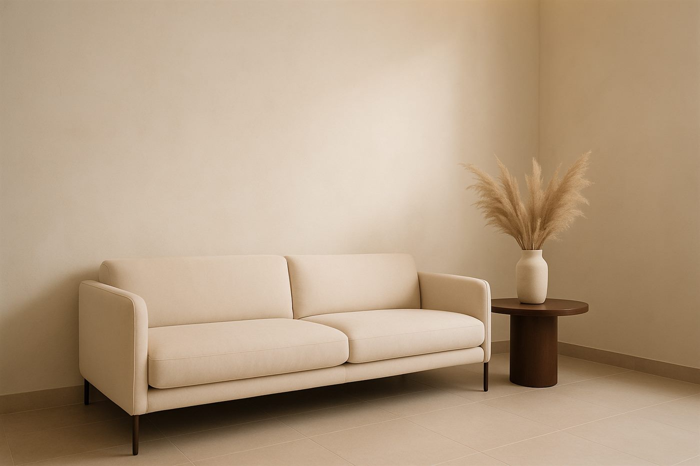 The discreet waiting area at Elnes Clinic